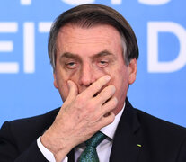 Bolsonaro ocupa desde enero el sillón presidencial de Brasil.  (Fuente: AFP) (Fuente: AFP) (Fuente: AFP)