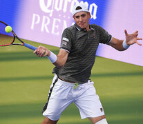 John Isner, el mejor tenista estadounidense del momento. (Fuente: AFP) (Fuente: AFP) (Fuente: AFP)