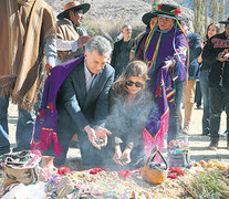 Mauricio Macri y Juliana Awada volvieron ayer de visita a Jujuy.  (Fuente: Télam) (Fuente: Télam) (Fuente: Télam)