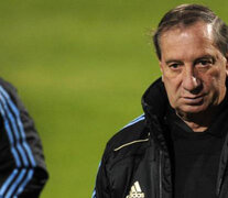 Carlos Bilardo durante su último paso en la Selección. (Fuente: AFP) (Fuente: AFP) (Fuente: AFP)