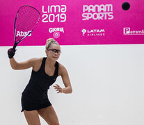 Natalia Méndez, medalla de bronce para Argentina en raquetbol.