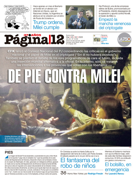 Tapa del suplemento