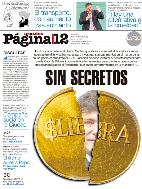 Tapa del suplemento