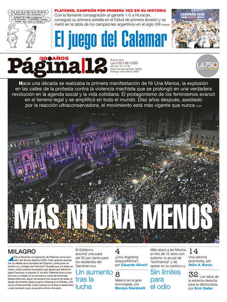 Tapa del suplemento