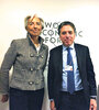 El flamante ministro de Hacienda con la titular del FMI, Christine Lagarde. 