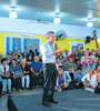 Mauricio Macri armó un acto con adultos mayores en San Luis. (Fuente: DyN)
