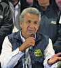 Lenín Moreno, candidato de Alianza PAIS, se muestra confiado de poder ganar en primera vuelta.  (Fuente: AFP)
