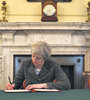 May firmó la carta que supone el principio del divorcio de la UE. (Fuente: AFP)