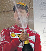 Vettel, el vencedor. (Fuente: AFP)