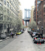 El puente de Brooklyn visto desde las calles de DUMBO, como en tantas películas. (Fuente: Graciela Cutuli)