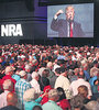 Trump habla en la convención de la Asociación del Rifle, uno de sus lobbies favoritos. (Fuente: AFP)