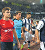 Independiente, Belgrano y Talleres salen juntos a la cancha.