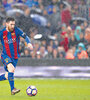 Lionel Messi, con 11 goles, es el máximo anotador de la actual edición de la Liga de Campeones de Europa. (Fuente: AFP)