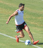 Scocco: "Ser punteros por un rato estaría bárbaro". (Fuente: Sebastián Granata)