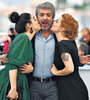Erica Rivas, Ricardo Darín y Dolores Fonzi en la sesión de fotos del Festival de Cannes. (Fuente: AFP)