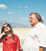 Isabelle Huppert y Gérard Depardieu en el Valle de la Muerte californiano.