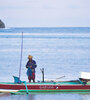 La isla musulmana de Lombok y sus pescadores al atardecer.