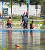 Santiago del Estero inundada. La provincia tiene el record mundial de deforestación en lo que va del siglo. (Fuente: Télam)