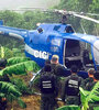 El helicóptero fue encontrado por autoridades venezolanas en el estado de Vargas, cerca de Caracas.