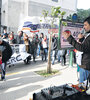 La Asamblea Audiovisual acompañó ayer a los trabajadores del organismo del cine nacional. (Fuente: Guadalupe Lombardo)