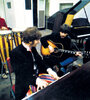 The Beatles en el Estudio 2 de Abbey Road, registrando una obra cumbre de su historial.