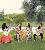 María Clara Millán, Ana Larrubia, Andrea Zurita, Laura Zilber, Agostina Elzegbe y Soledad Lazarte.