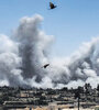 En Raqqa se intesificaron los bombardeos sobre la ciudad. (Fuente: AFP)