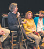 Agustín Berti, Gabriela Halac, Tomás Alzogaray Vanella, Liliana Vanella, junto al moderador Alejandro Dujovne. (Fuente: Gentileza Rodrigo Fierro)