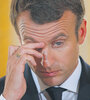 Rápido derrumbe de la aprobación del presidente francés Emmanuel Macron. (Fuente: AFP)