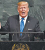 Trump dijo ante la Asamblea de la ONU que Estados Unidos necesitaba cuidar primero a sus propios ciudadanos. (Fuente: AFP)