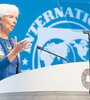 Christine Lagarde, directora gerente del FMI, prevé ajuste en Argentina en 2018 y 2019. (Fuente: AFP)