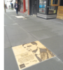 Placa de bronce en homenaje a Alan Turing en el Rainbow Walk of Fame. (Fuente: Graciela Cutuli)