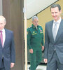 Al Assad hizo un sorpresivo viaje a Rusia, donde se reunió con Putin. (Fuente: EFE)