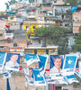 Propaganda electoral de Hernández y del PN en Tegucigalpa. (Fuente: AFP)