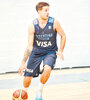 Nicolás Laprovíttola se perfila para ser el base titular ante la ausencia de Facundo Campazzo.