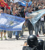 Los ex combatientes también se manifestaron contra la reforma. (Fuente: Bernardino Avila)