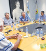 Hugo Moyano y Luis Barrionuevo volvieron a una reunión de la CGT ante los rumores de fractura. (Fuente: Télam)