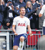 Kane se despachó con tres goles ante el Southampton dirigido por Mauricio Pellegrino. (Fuente: AFP)