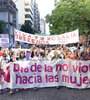 La lucha del movimiento de mujeres apunta a hacer visibles todas las violencias machistas. (Fuente: Andres Macera)