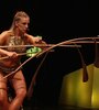 La suiza Lara Jacobs Rigolo se luce con su performance de la Diosa del Balance.