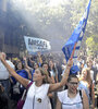 "Si gobierno profundiza el ajuste, continuarán la lucha", señalaron los manifestantes.