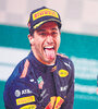 n “Hace veinticuatro horas no me habría imaginado estar aquí”, se sinceró Ricciardo en lo más alto del podio.