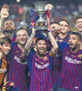 Messi y Barcelona levantan la 13ra Supercopa Española de su historia. (Fuente: AFP)