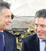 El presidente Macri junto al ministro Dujovne. (Fuente: Leandro Teysseire)