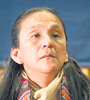 Milagro Sala se desmayó la semana pasada en una audiencia. (Fuente: NA)