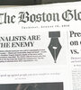 El tradicional diario The Boston Globe inició una campaña que comenzó el miércoles.