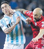 Centurión y Pinola serán dos de los protagonistas que estarán hoy en la cancha. (Fuente: Fotobaires)