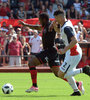 Luis Leal asume en Newell’s la responsabilidad del gol. (Fuente: Sebastián Granata)