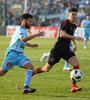 Luis Leal usó su oficio, y en una pared con Figueroa abrió el marcador y el partido. (Fuente: Crédito de foto: Prensa)