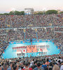 El partido inaugural del Mundial se jugó al aire libre en el Foro Itálico de Roma. (Fuente: EFE)